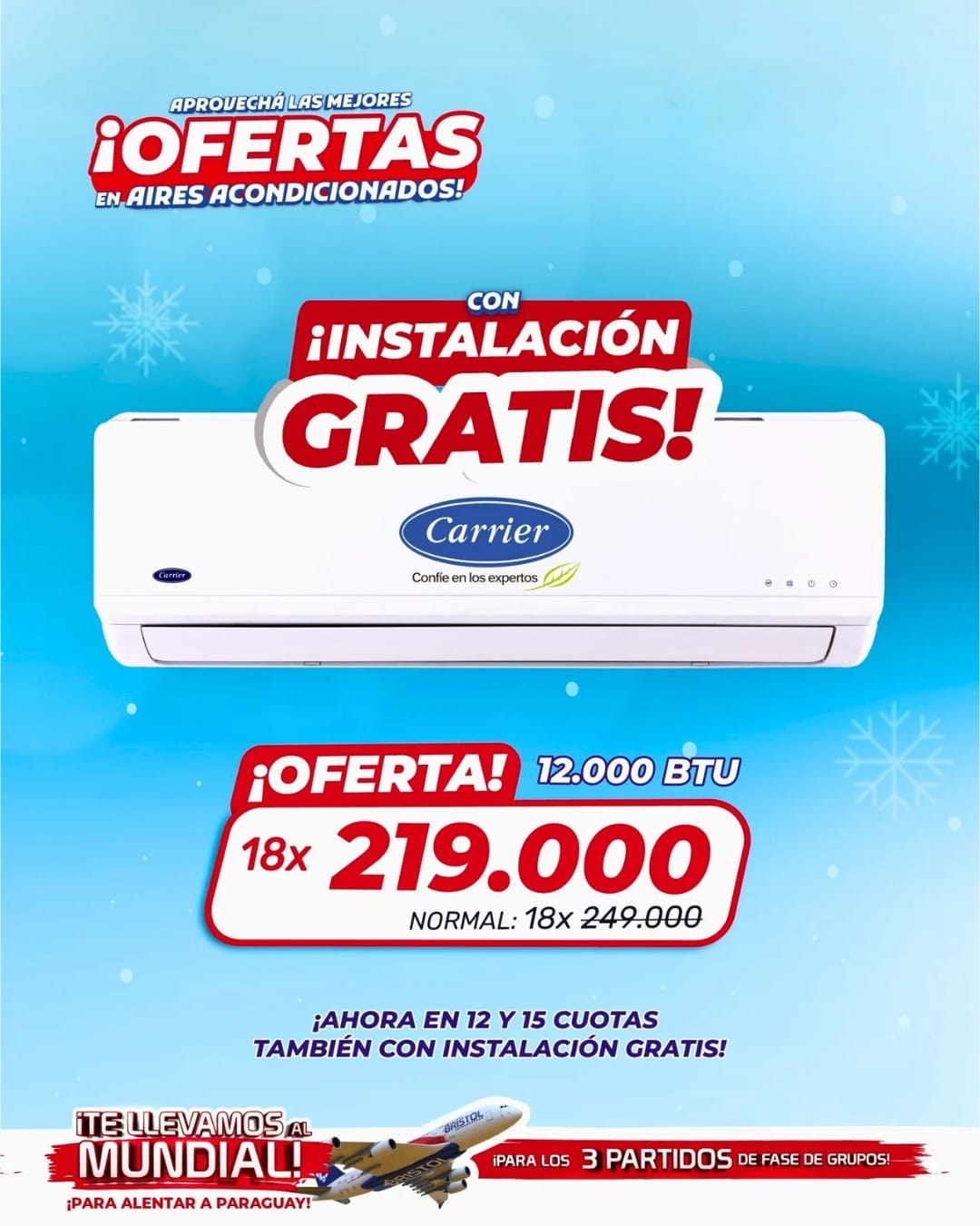 Aires Acondicionados Split Carrier